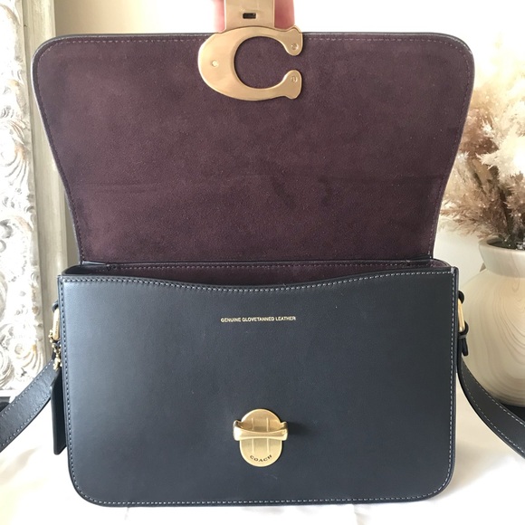 Coach Studio Leather Shoulder Crossbody Bag - Picture 7 of 16